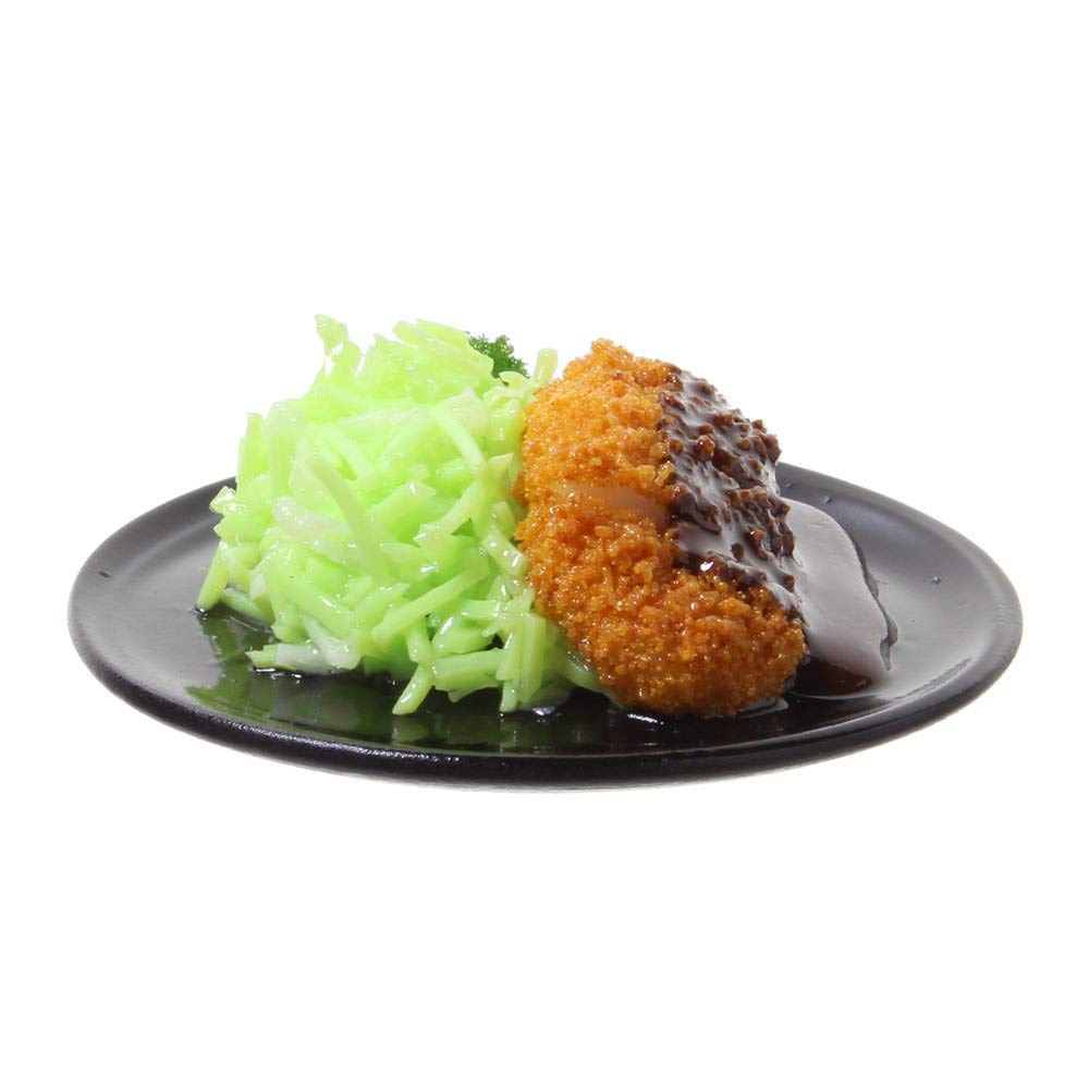 Amazon.co.jp: 食品サンプル屋さんのマグネット（とんかつ）【食品